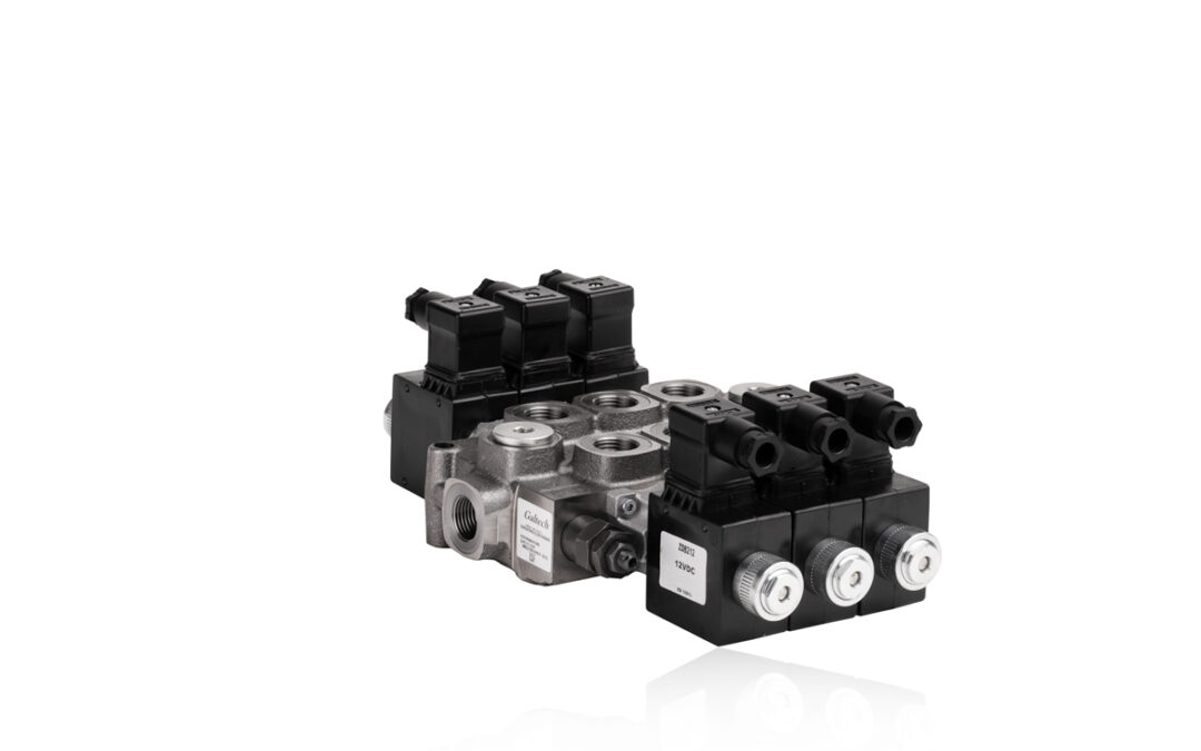 Rozdzielacze monoblokowe elektryczne