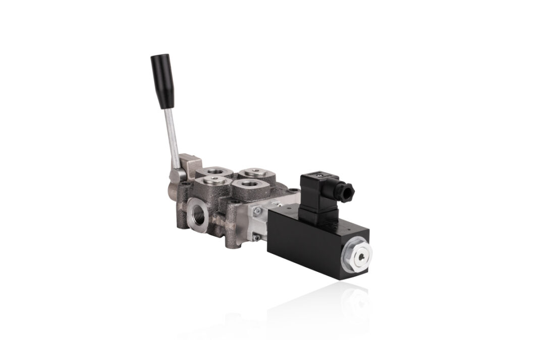 Rozdzielacze monoblokowe manualno-elektryczne